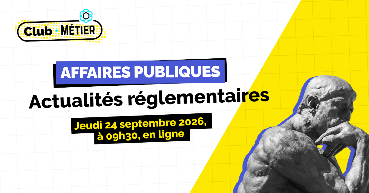 Club Métier | Affaires publiques