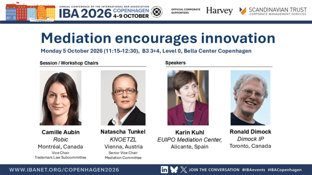 International Bar Association Annual Conference in Copenhagen