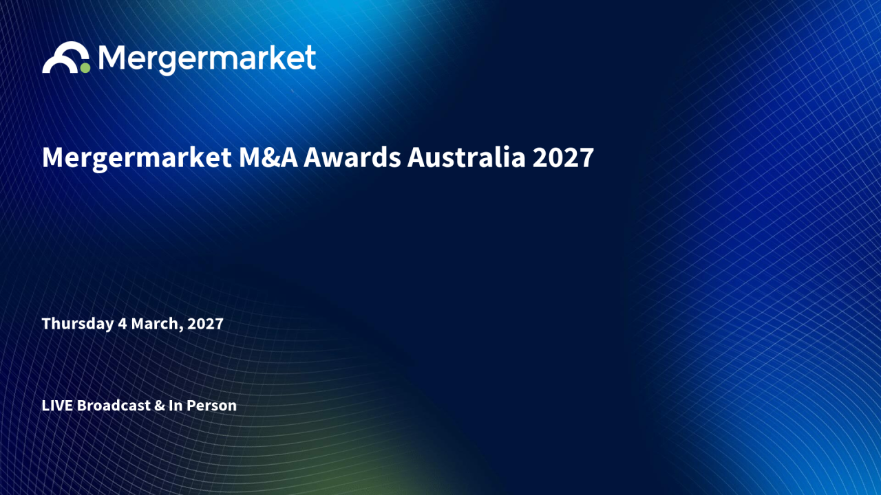 Mergermarket M&A Awards Australia
