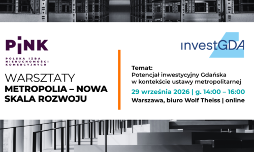 PINK and InvestGDA Workshop: Metropolis – a new scale of development