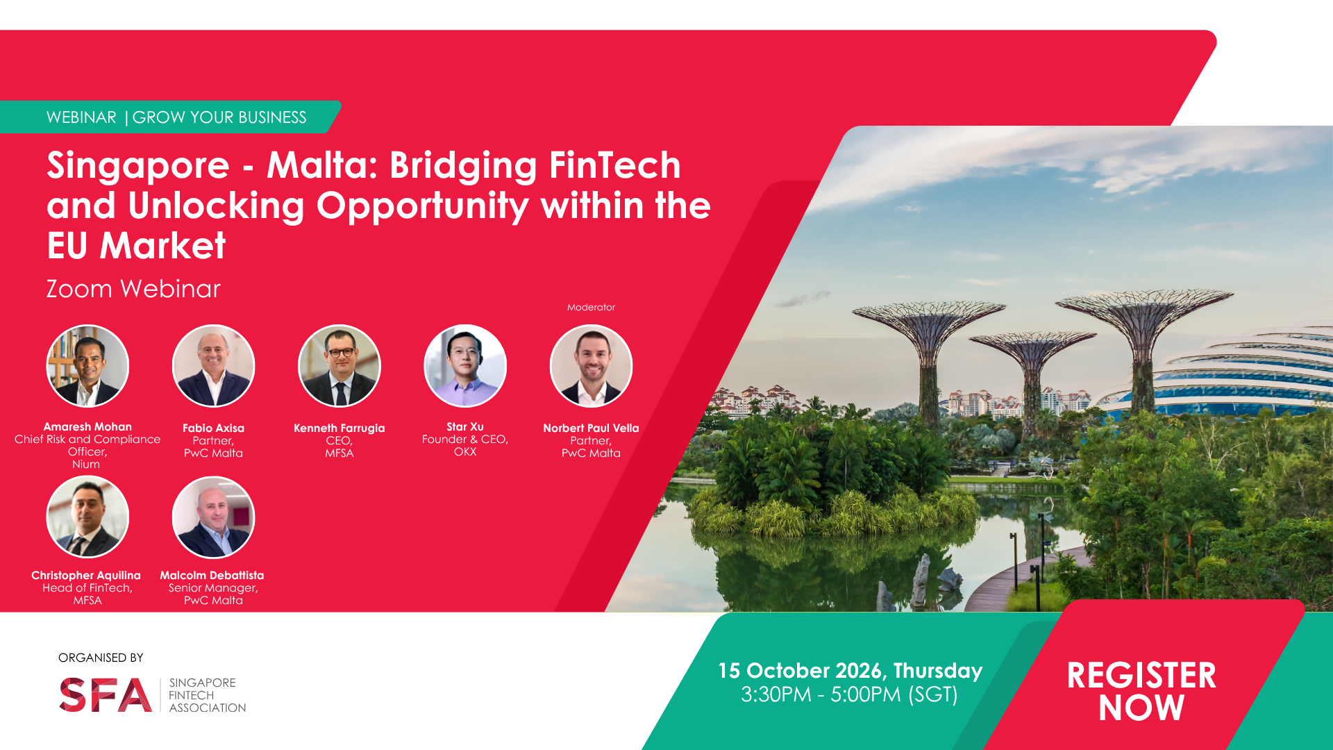 Singapore – Malta: Bridging FinTech and Unlocking Opportunity within the EU Market