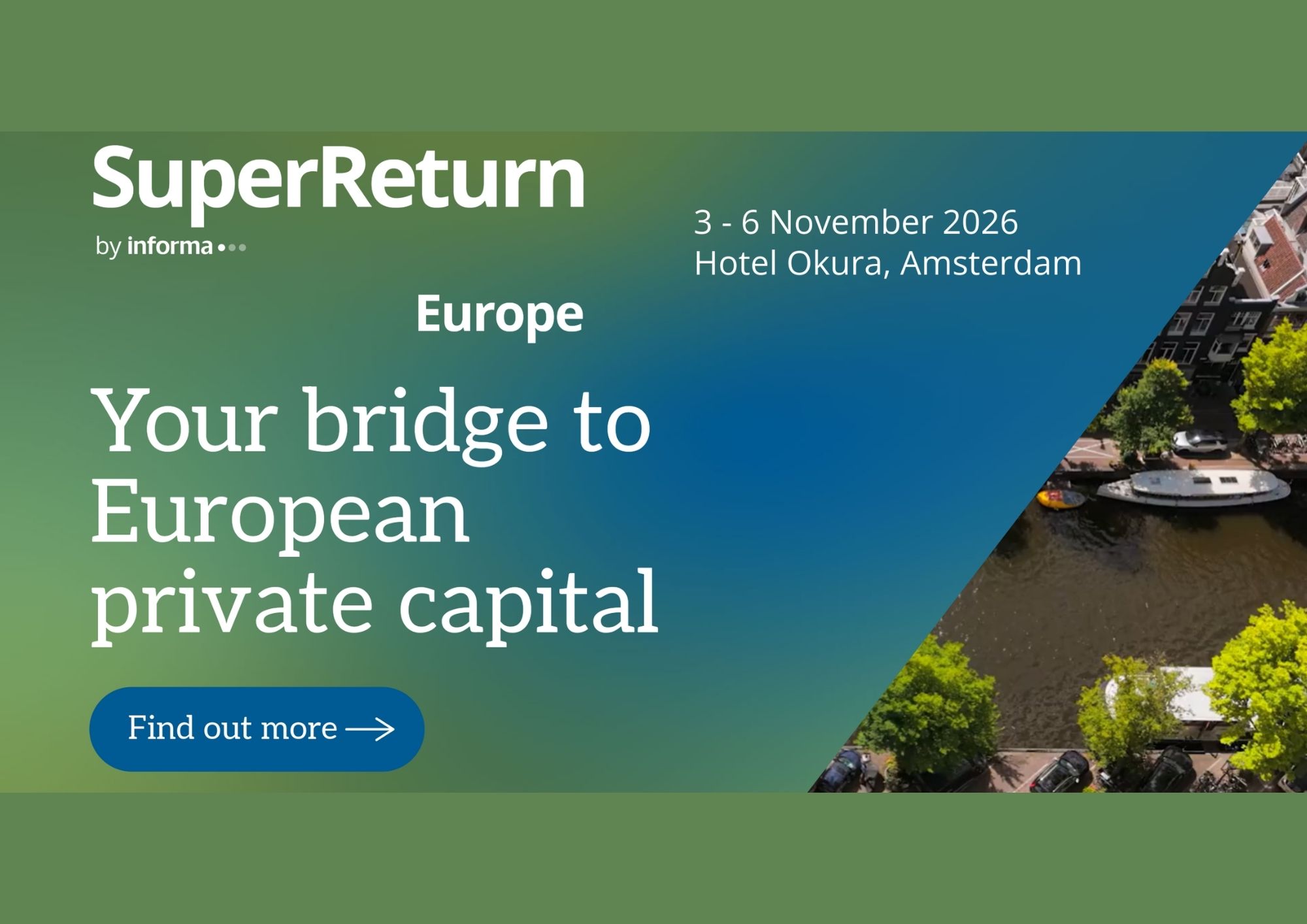 SuperReturn Europe 2026: un puente hacia el capital privado europeo