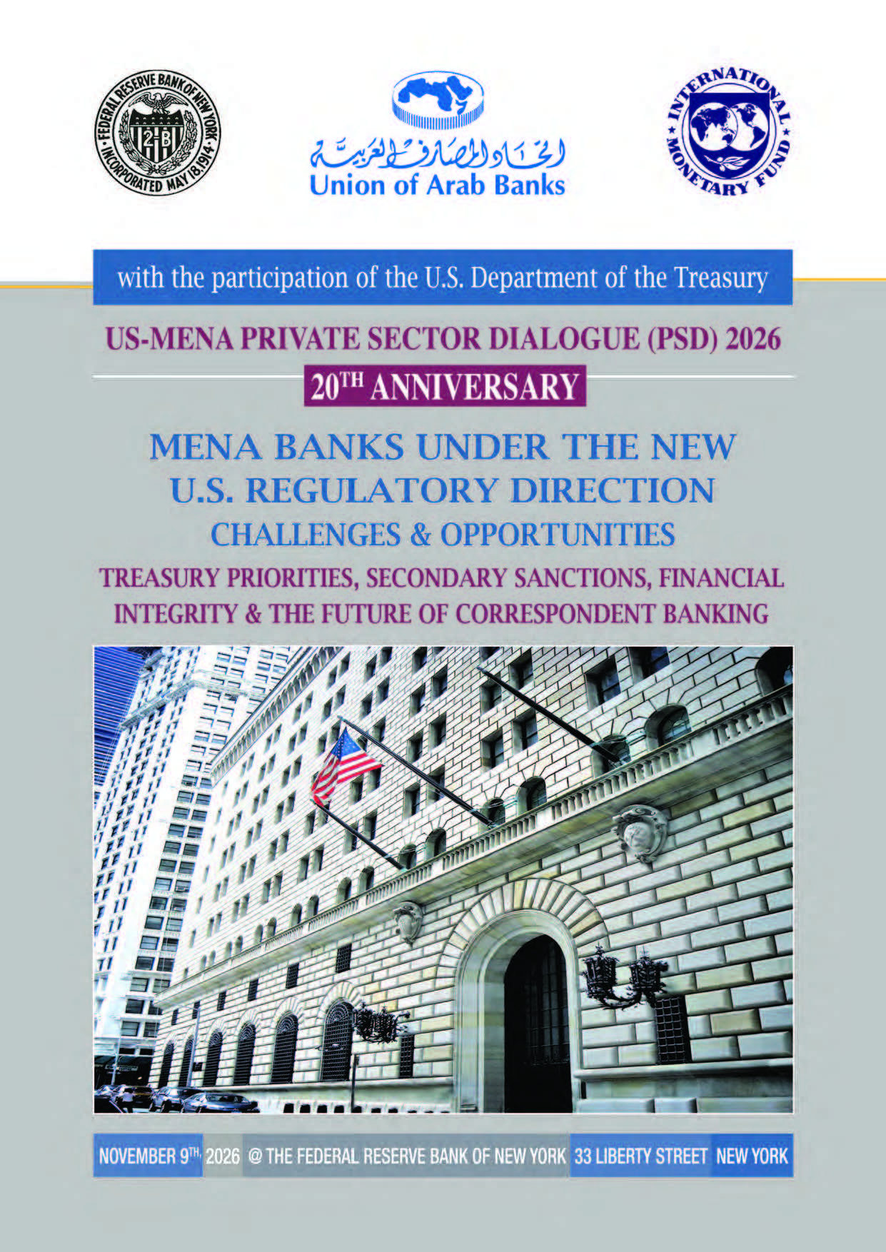US-MENA PRIVATE SECTOR DIALOGUE (PSD) 2026